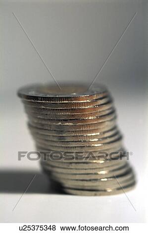 Stack of toonies View Large Photo Image Stock Photo - Stack of toonies. Fotosearch