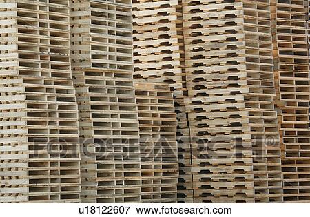 Stock Photo - Stacks of mats. Fotosearch