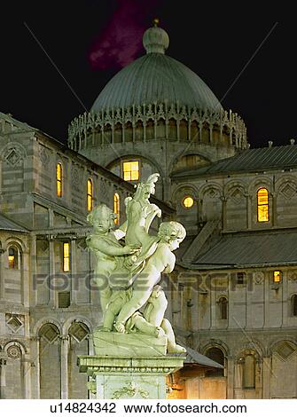 Statue in front of building View Large Photo Image Stock Image - Statue in front of building. Fotosearch