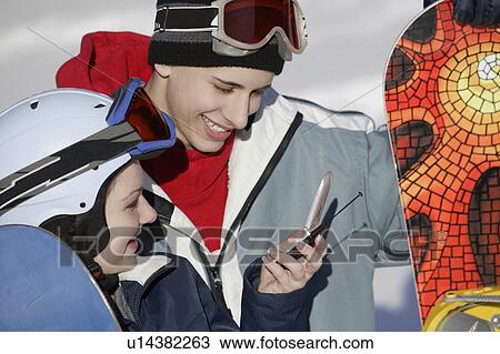 Stock Image - Still phoning. Fotosearch