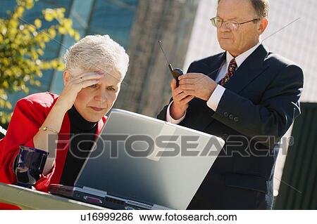 Stock Photograph - Stress about results. Fotosearch