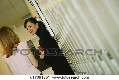 Students in hallway View Large Photo Image Stock Image - Students in hallway. Fotosearch