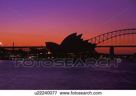 Sydney Opera House viewed from across water View Large Photo Image Stock Photo - Sydney Opera House viewed from across water. Fotosearch