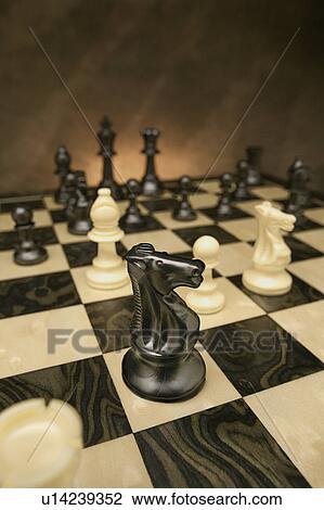 Stock Image - The black Knight. Fotosearch