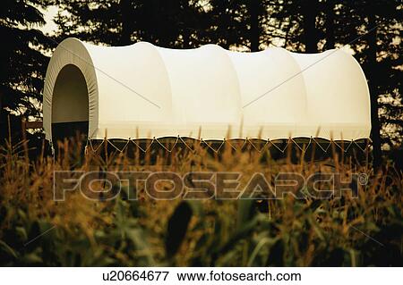 Stock Photo - The old caravan. Fotosearch