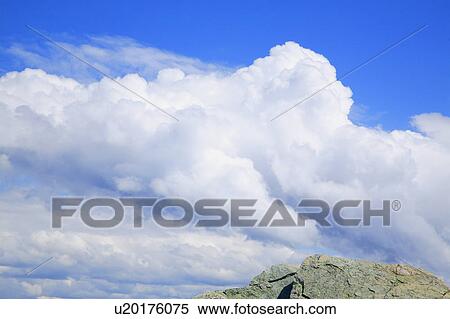 Stock Photography - The top of a mountain. Fotosearch