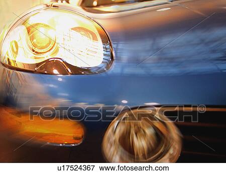 Stock Photo - Vehicle headlight. Fotosearch
