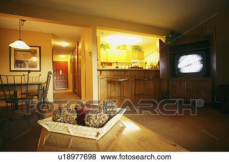 Warm family room View Large Photo Image Stock Photo - Warm family room. Fotosearch