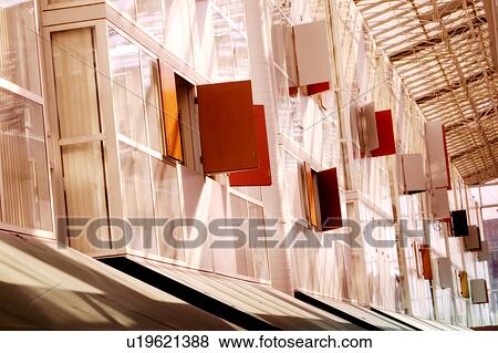 Stock Photo - Windows in a dormitory. Fotosearch