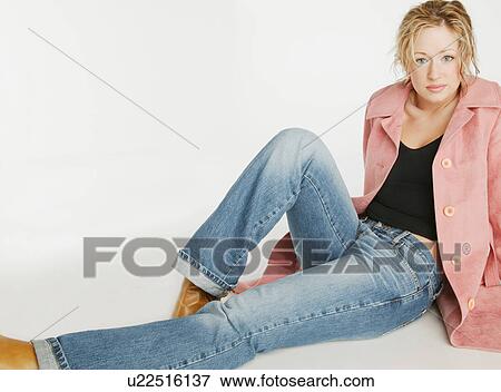 Woman posing View Large Photo Image Stock Photo - Woman posing. Fotosearch