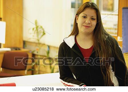 Woman smiles View Large Photo Image Stock Photo - Woman smiles. Fotosearch