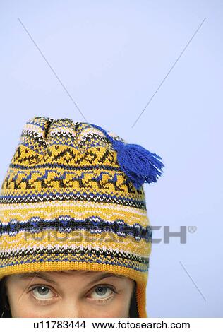 Woman with toque View Large Photo Image Picture - Woman with toque. Fotosearch