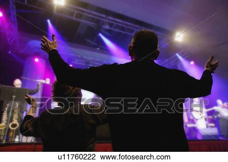 Stock Image - Worship service. Fotosearch