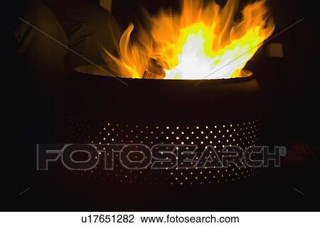 Fire pit View Large Photo Image Stock Image - Fire pit. Fotosearch