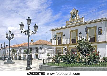 Stock Photo - European Town Hall. Fotosearch
