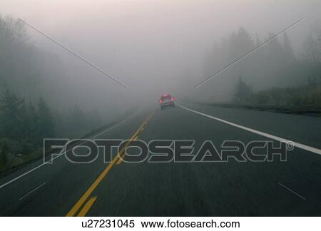 A highway that leads into fog View Large Photo Image Stock Photography - A highway that leads into fog. Fotosearch