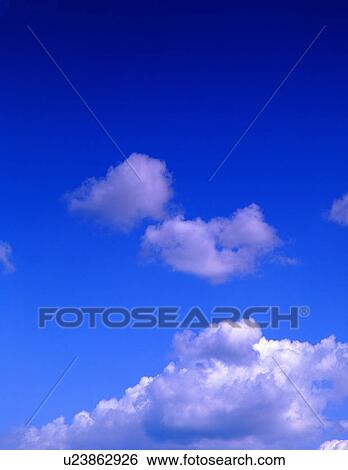 Stock Photograph - Blue sky thinking. Fotosearch