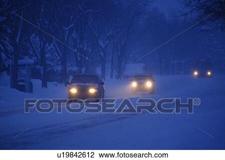Driving in winter View Large Photo Image Stock Image - Driving in winter. Fotosearch