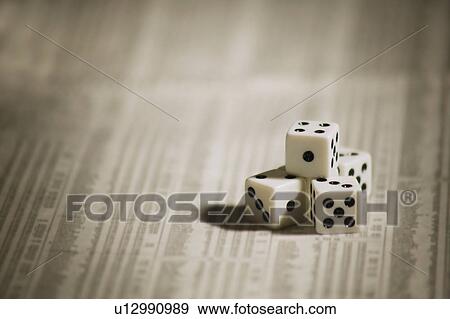 Roll of a dice View Large Photo Image Stock Photo - Roll of a dice. Fotosearch