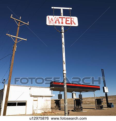 Deserted gas station in Utah, USA. View Large Photo Image Stock Photograph - Deserted gas station in Utah, USA.. Fotosearch