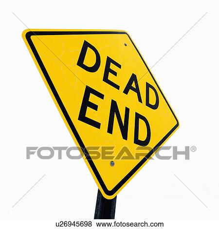 Stock Photo - Road sign reading Dead End.. Fotosearch