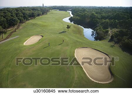 Aerial view of golf course in coastal residential community at Bald Head Island, North Carolina. View Large Photo Image Stock Photography - Aerial view of golf course in coastal residential community at Bald Head Island, North Carolina.. Fotosearch