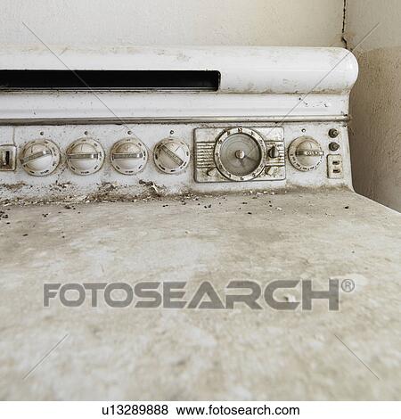 Close up of dirty old antique stove. View Large Photo Image Stock Photo - Close up of dirty old antique stove.. Fotosearch