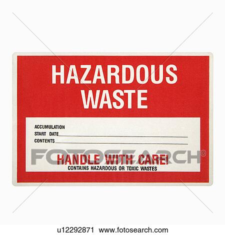 Hazardous waste sign against white background. View Large Photo Image Stock Image - Hazardous waste sign against white background.. Fotosearch