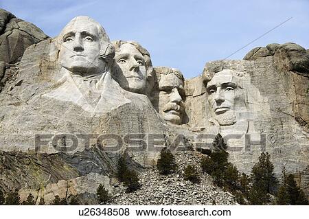 Mount Rushmore National Monument South Dakota View Large Photo Image Stock Photo - Mount Rushmore National Monument South Dakota. Fotosearch