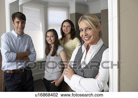 Stock Image - Business team. Fotosearch