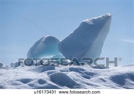 Blocks of ice on snow View Large Photo Image Stock Image - Blocks of ice on snow. Fotosearch