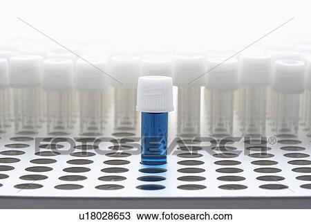 Blue test tube with empty test tubes View Large Photo Image Stock Image - Blue test tube with empty test tubes. Fotosearch