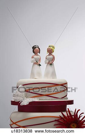 Bridesmaid Figurines on Wedding Cake View Large Photo Image Stock Photo - Bridesmaid Figurines on Wedding Cake. Fotosearch