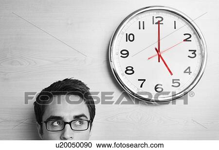Businessmen and Clock View Large Photo Image Stock Image - Businessmen and Clock. Fotosearch