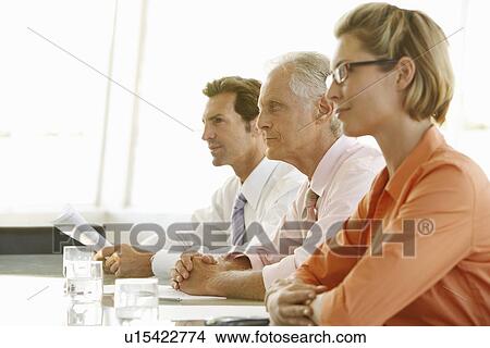 Businesspeople in Meeting View Large Photo Image Picture - Businesspeople in Meeting. Fotosearch