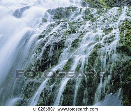 Cascade waterfall View Large Photo Image Stock Photo - Cascade waterfall. Fotosearch