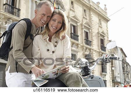 Stock Photo - Couple on Vacation. Fotosearch