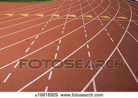 Detail of athletic field View Large Photo Image Stock Photo - Detail of athletic field. Fotosearch