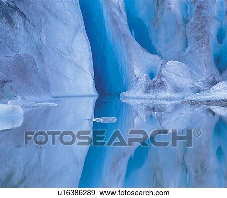Stock Photo - Ice formations. Fotosearch