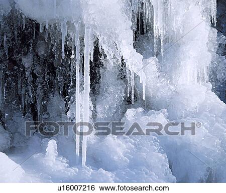 Ice formations View Large Photo Image Stock Photograph - Ice formations. Fotosearch