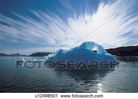 Iceberg and water View Large Photo Image Stock Image - Iceberg and water. Fotosearch