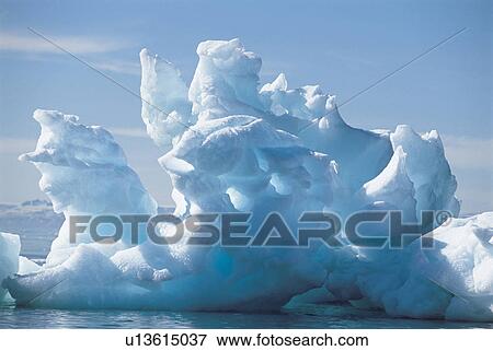 Iceberg and water View Large Photo Image Stock Photo - Iceberg and water. Fotosearch