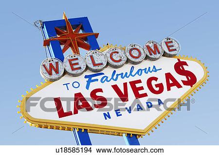 Las Vegas Welcome Road Sign View Large Photo Image Picture - Las Vegas Welcome Road Sign. Fotosearch