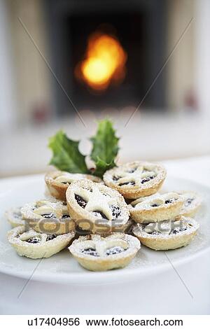 Stock Photograph - Mince pies close up. Fotosearch
