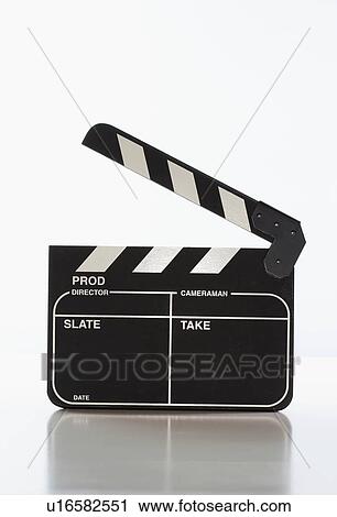Motion picture clapper board View Large Photo Image Stock Image - Motion picture clapper board. Fotosearch
