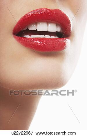 Stock Photo - Red Lips. Fotosearch