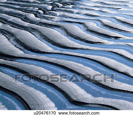 Ridge patterns in sand View Large Photo Image Stock Image - Ridge patterns in sand. Fotosearch