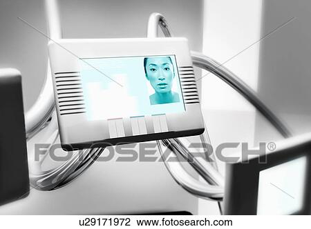 Small LCD with woman View Large Photo Image Stock Image - Small LCD with woman. Fotosearch