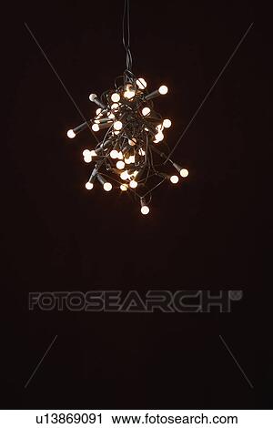 Tangled lights on black background View Large Photo Image Stock Image - Tangled lights on black background. Fotosearch