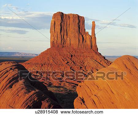 Stock Photo - West mitten butte. Fotosearch